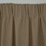 Κουρτίνα με Τρέσα 140×280 Lino Home Renas Coffee 200 - Image 2