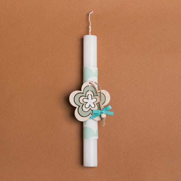 Beauty Home ΛΑΜΠΑΔΑ 25cm ΞΥΛΙΝΗ ΜΑΡΓΑΡΙΤΑ ΒΕΡΑΜΑΝ ΣΕ ΣΥΣΚΕΥΑΣΙΑ ΔΩΡΟΥ