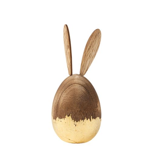 87abcd7a-fe18-44c4-a5ef-265b813130b7 Beauty Home Διακοσμητικό Ξύλινο Αυγό Με Αυτιά 15 x 6,5 CM - Image 1