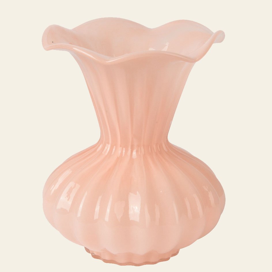 93413a97-1b72-4375-8226-53132d1ab49c Beauty Home Γυάλινο βάζο 13.5cm x 17.5cm - Image 1