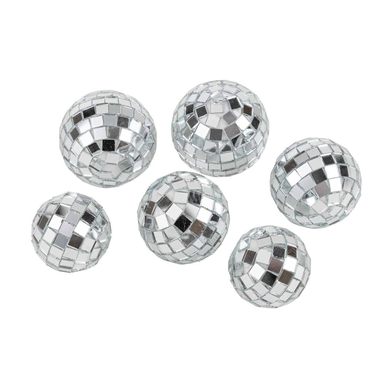 9434e15f-d76c-4708-9c50-5c2e37aa4830 Beauty Home 6 Μπάλες Disco 3 Μεγέθη Ø4cm / Ø3,5cm / Ø3cm - Image 1