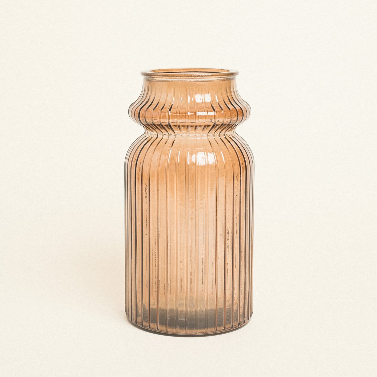 9c28ca97-6b4d-44a3-801e-304798deb0f6 Beauty Home Γυάλινο Βάζο Ίριδα 28 CM - Image 1