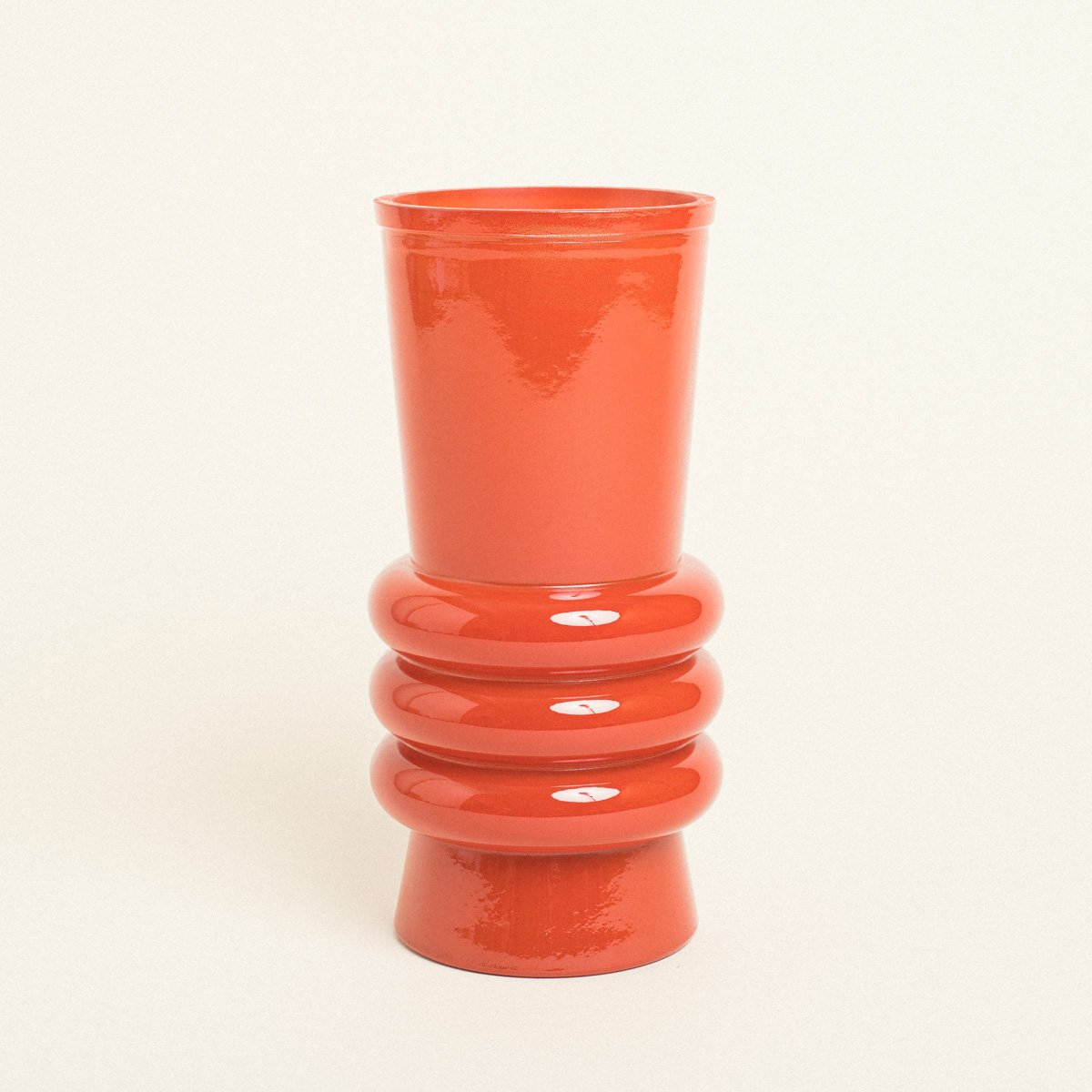 9c9a39e6-da02-431c-a739-1b4b8625a96d Beauty Home Γυάλινο Βάζο Ελάνη 25 CM - Image 1