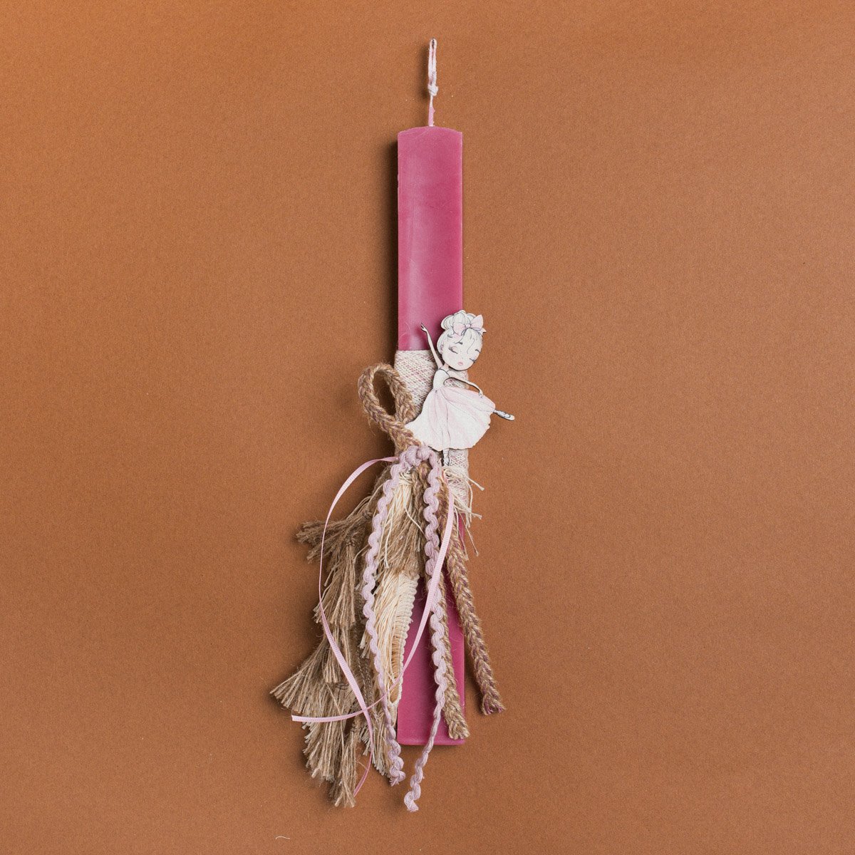 a4536ccf-b331-47a5-9a8c-d6a5cc0650f7 Beauty Home ΛΑΜΠΑΔΑ ΣΑΠΙΟ ΜΗΛΟ 33cm ΜΠΑΛΑΡΙΝΑ ΚΡΟΣΣΙ ΣΕ ΣΥΣΚΕΥΑΣΙΑ ΔΩΡΟΥ - Image 1