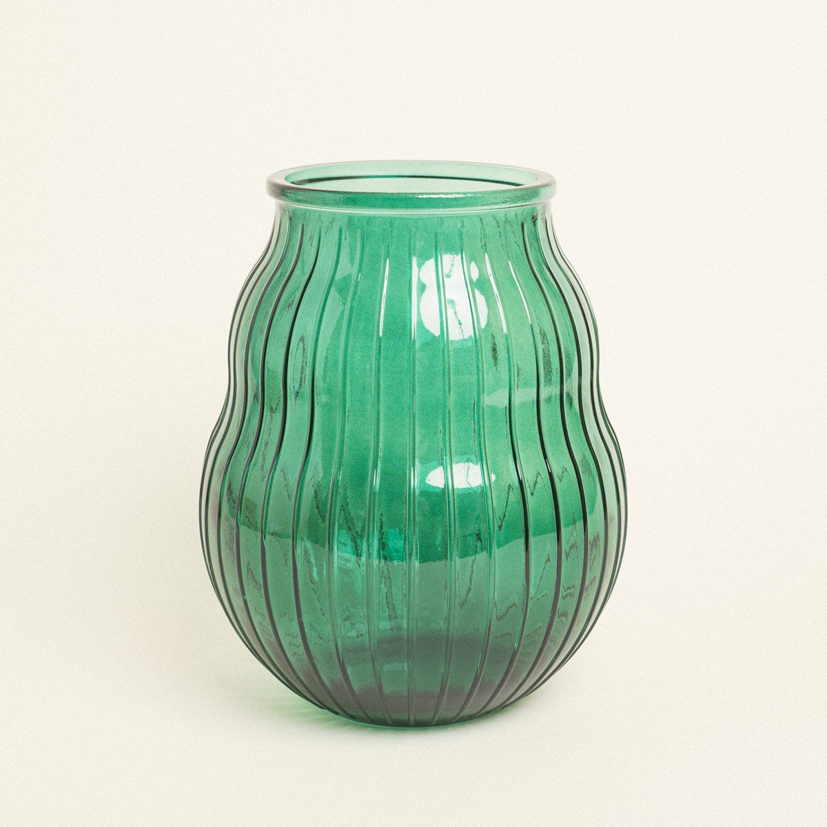 a8ecf47c-f865-49a8-9cb2-e3fd741b2a82 Beauty Home Γυάλινο Βάζο Ανάσα 23 CM - Image 1