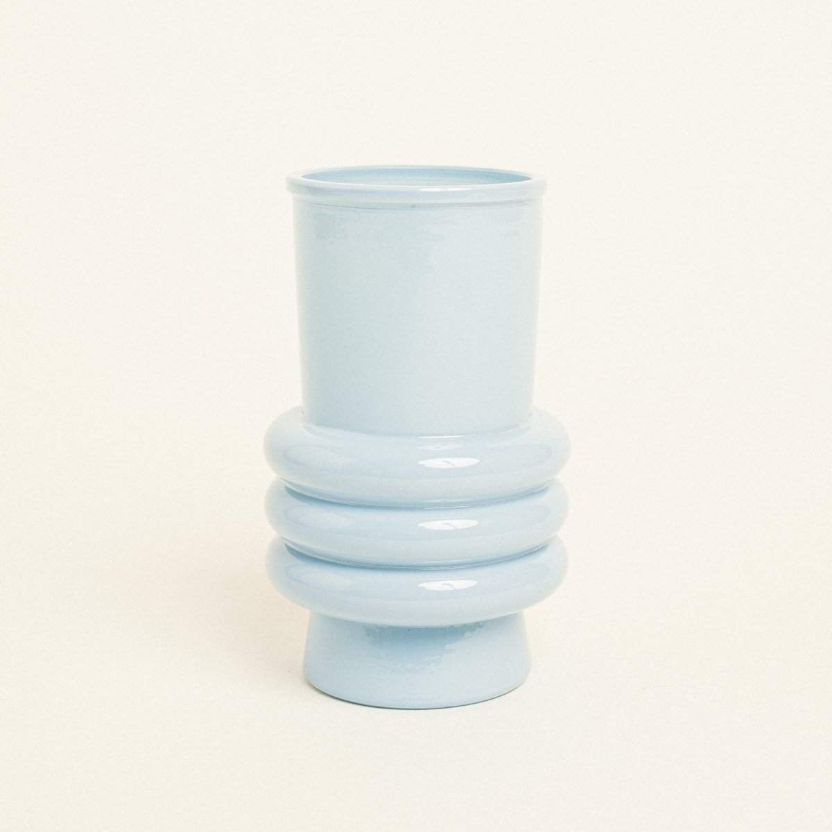 aca238d0-5952-49d7-b80e-71871e42bdc0 Beauty Home Γυάλινο Βάζο Ελάνη 17 CM - Image 1