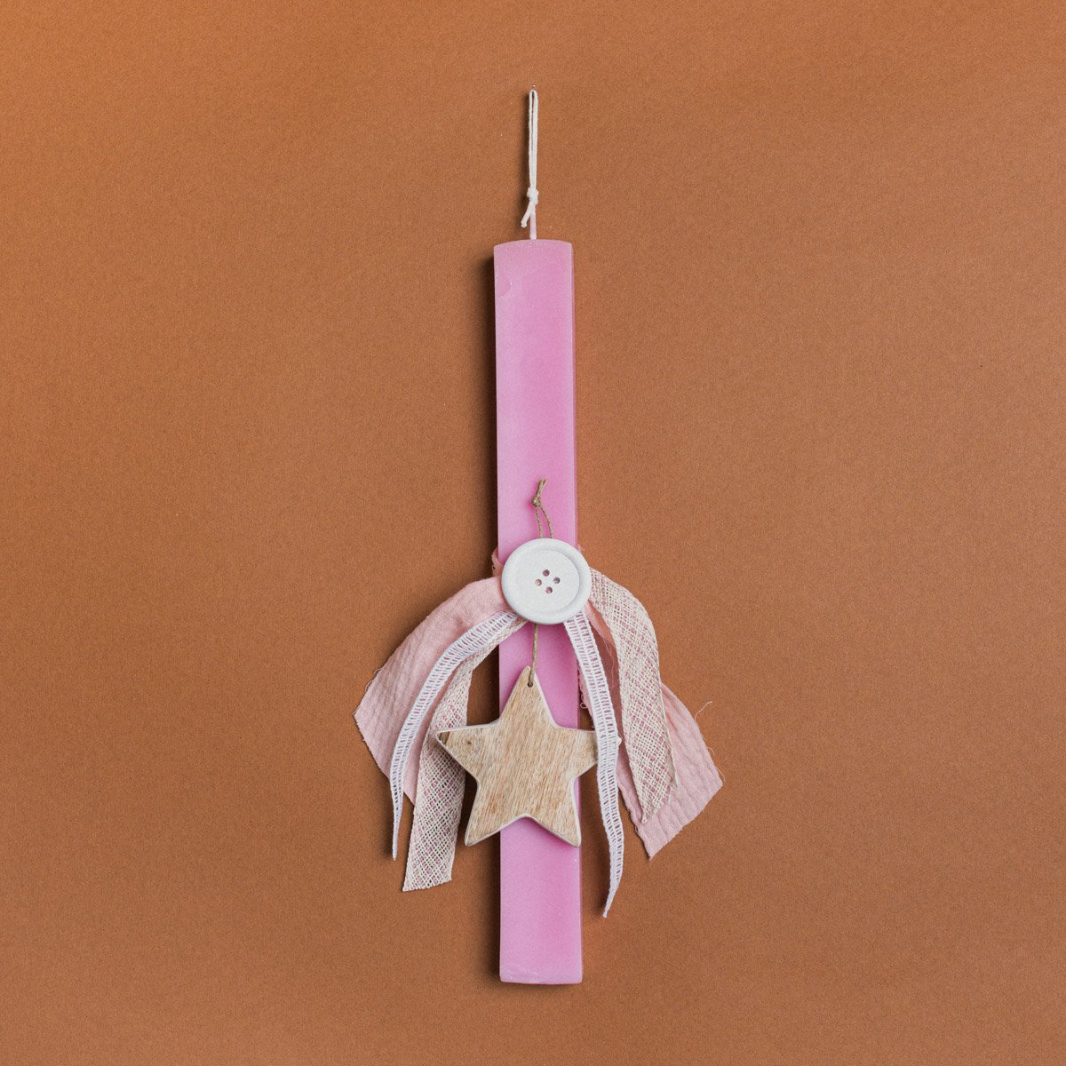 ae114097-807c-4ddb-8475-c5a556fe652a Beauty Home ΛΑΜΠΑΔΑ ΡΟΖ 33cm ΑΣΤΕΡΙ ΣΜΑΛΤΟ ΣΕ ΣΥΣΚΕΥΑΣΙΑ ΔΩΡΟΥ - Image 1