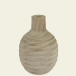 Beauty Home Ξύλινο Βάζο 18 x 26 cm