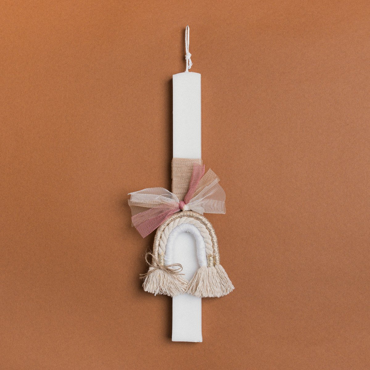 d639095d-0c11-403f-b543-52617b11d9bc Beauty Home ΛΑΜΠΑΔΑ 33cm ΟΥΡΑΝΙΟ ΤΟΞΟ ΜΕ ΤΟΥΛΙΝΗ ΚΟΡΔΕΛΑ ΣΕ ΣΥΣΚΕΥΑΣΙΑ ΔΩΡΟΥ - Image 1