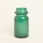 Beauty Home Γυάλινο Βάζο Ίριδα 28 CM