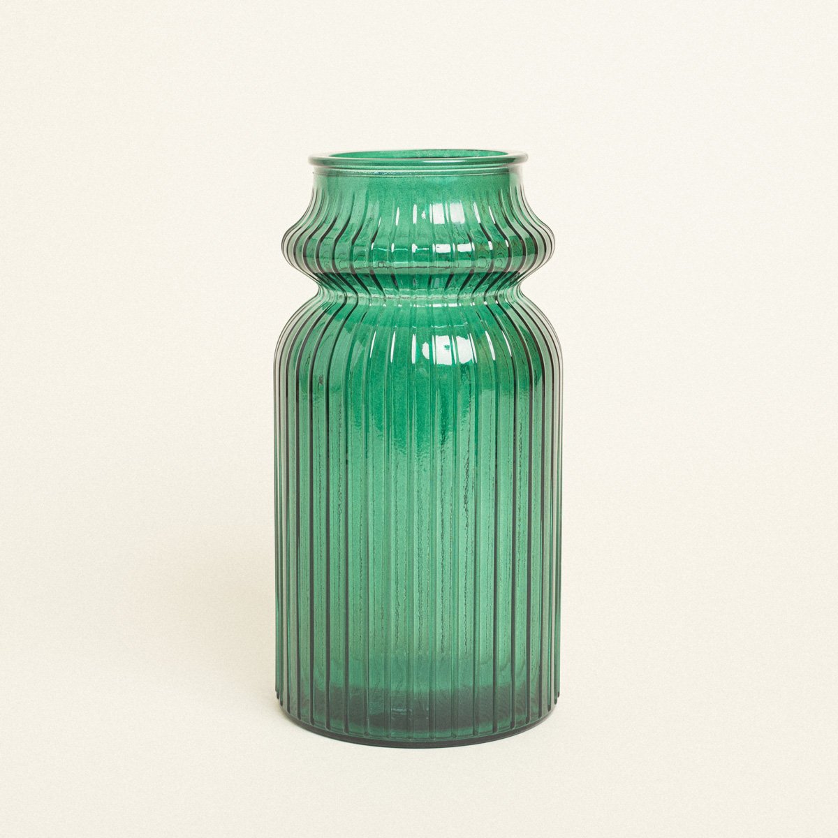 d70eaae5-538b-452a-9dc1-5fe3e11b865c Beauty Home Γυάλινο Βάζο Ίριδα 28 CM - Image 1