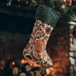 Beauty Home ΚΑΛΤΣΑ 50 x 30 CM ΣΤΟΦΑ ΛΟΥΛΟΥΔΙΑ FOLKLORE