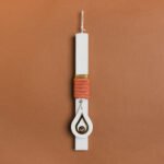 Beauty Home ΛΑΜΠΑΔΑ 33cm ΚΕΡΑΜΙΚΟ ΔΑΚΡΥ ΧΡΥΣΟ ΣΕ ΣΥΣΚΕΥΑΣΙΑ ΔΩΡΟΥ