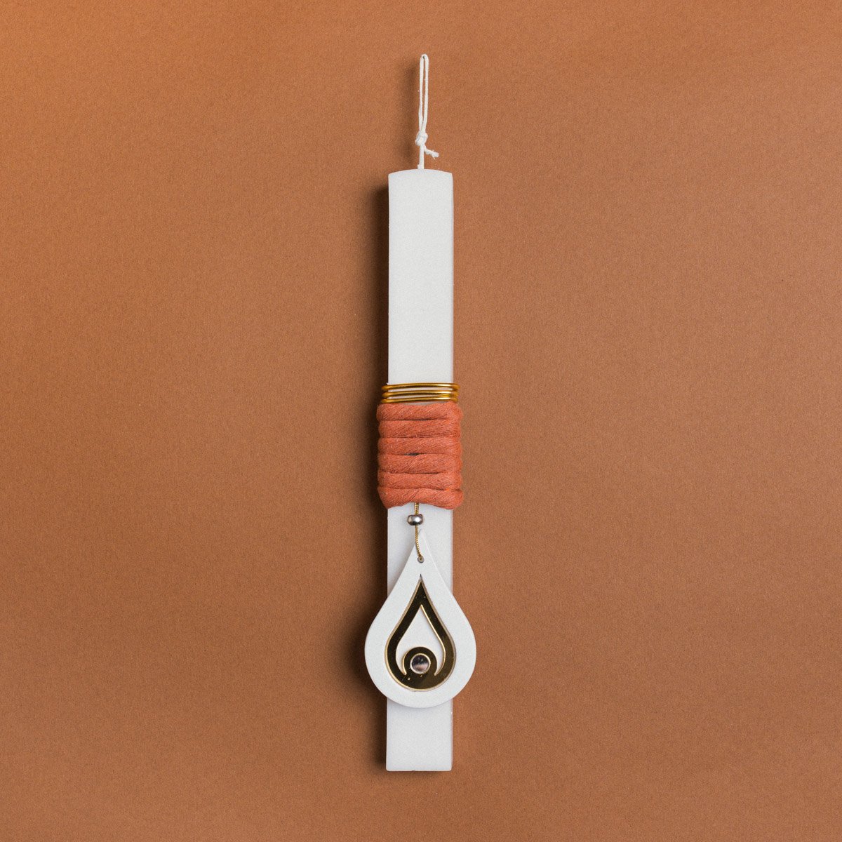 df905f40-d147-457b-8536-26f157f50646 Beauty Home ΛΑΜΠΑΔΑ 33cm ΚΕΡΑΜΙΚΟ ΔΑΚΡΥ ΧΡΥΣΟ ΣΕ ΣΥΣΚΕΥΑΣΙΑ ΔΩΡΟΥ - Image 1