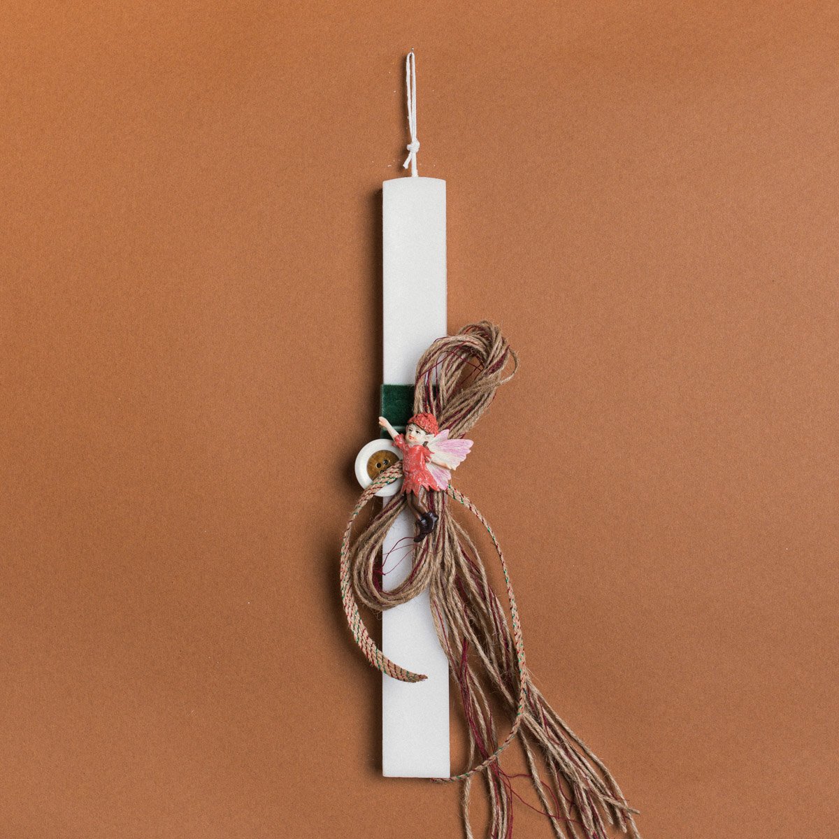 ea38d38f-42ec-489b-98e3-d02cd40cc3f9 Beauty Home ΛΑΜΠΑΔΑ 33cm ΞΩΤΙΚΟ ΚΟΚΚΙΝΟ ΣΕ ΣΥΣΚΕΥΑΣΙΑ ΔΩΡΟΥ - Image 1