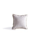 Beauty Home ΜΑΞΙΛΑΡΑΚΙ ΜΕ ΥΦΑΣΜΑ LUREX ΑΣΗΜΙ 10 x 10 cm