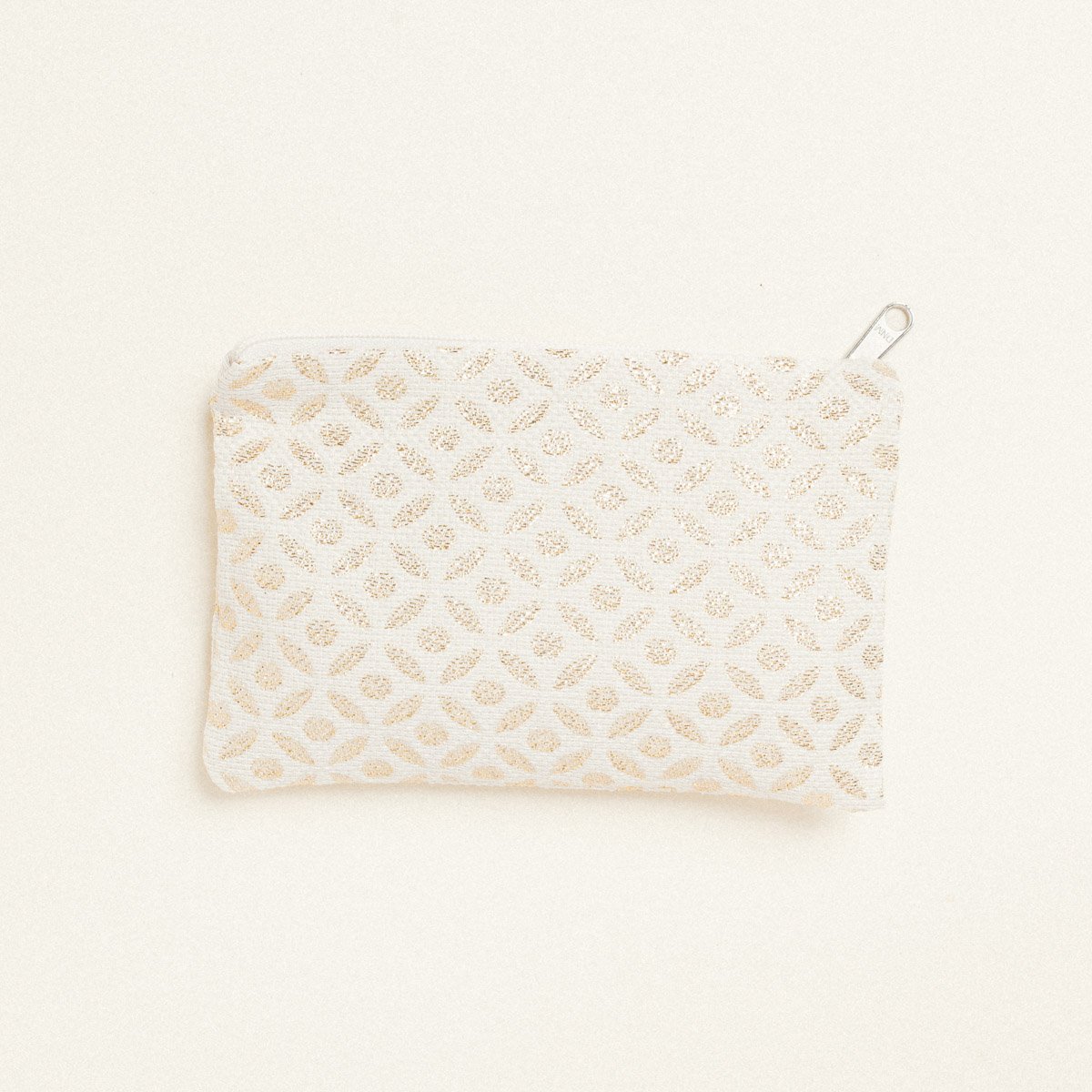 f2bbde5b-3d07-4928-b7fc-c523f674f1d0 Beauty Home ΠΟΡΤΟΦΟΛΑΚΙ 9 x 16 cm ΖΑΚΑΡ ΕΚΡΟΥ- ΧΡΥΣΟ - Image 1