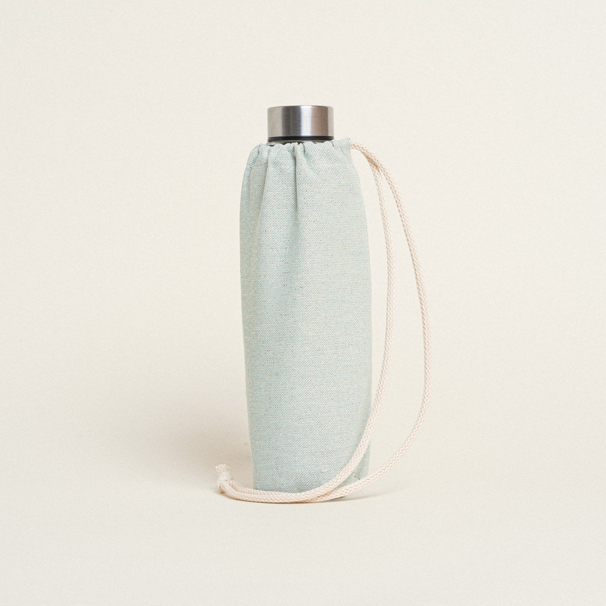 f5f6f079-90db-41be-9d51-fc9122611645 Beauty Home ΘΗΚΗ ΓΙΑ ΜΠΟΥΚΑΛΙ ΜΕ ΚΟΡΔΟΝΙ 22 x 12 cm ΒΕΡΑΜΑΝ ΧΡΥΣΟ LUREX - Image 1