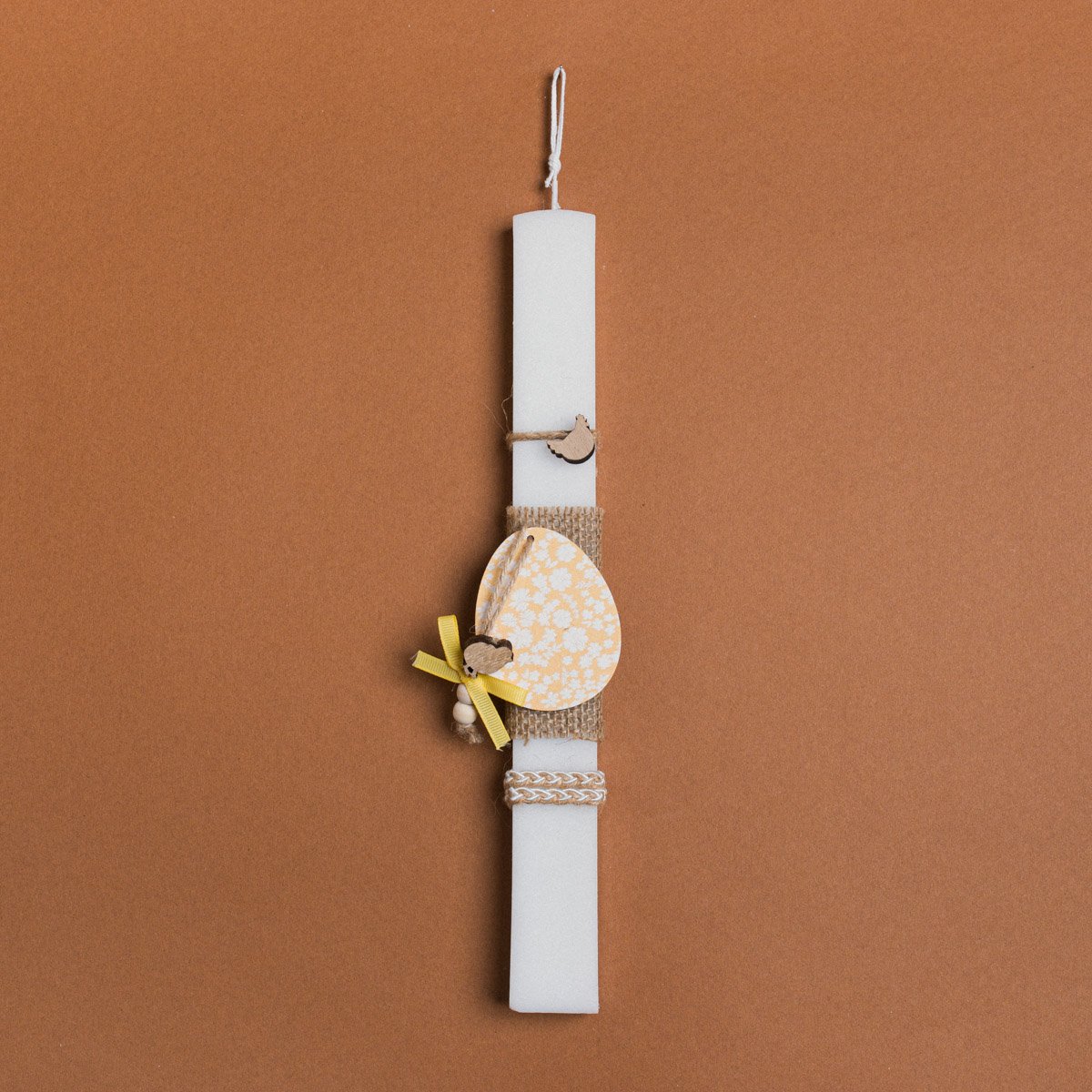 fb7761bd-619a-4646-b29f-67aa2c53567e Beauty Home ΛΑΜΠΑΔΑ 33cm ΦΛΟΡΑΛ ΑΥΓΟ ΚΙΤΡΙΝΟ ΣΕ ΣΥΣΚΕΥΑΣΙΑ ΔΩΡΟΥ - Image 1