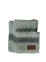 Σετ Πετσέτες 3 Τεμαχίων Cosmin Crystal Green - Image 2