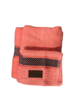 Σετ Πετσέτες 3 Τεμαχίων Cosmin Crystal Coral - Image 2