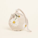 Beauty Home ΠΟΥΓΚΙ ΟΒΑΛ ΜΕ ΚΟΡΔΟΝΙ 13 x 14 cm  ΜΕΓΑΛΕΣ ΜΑΡΓΑΡΙΤΕΣ