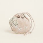 Beauty Home ΠΟΥΓΚΙ ΟΒΑΛ ΜΕ ΚΟΡΔΟΝΙ 13 x 14 cm ΓΥΨΟΦΥΛΛΗ