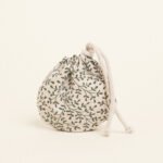 Beauty Home ΠΟΥΓΚΙ ΟΒΑΛ ΜΕ ΚΟΡΔΟΝΙ 13 x 14 cm ΠΡΑΣΙΝΑ ΚΛΑΔΑΚΙΑ