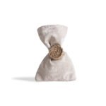 Beauty Home ΠΟΥΓΚΙ ΥΦΑΣΜΑΤΙΝΟ ΛΕΥΚΟ ΛΟΥΛΟΥΔΙ 12 x 17 cm