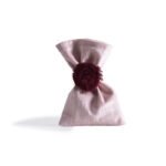 Beauty Home ΠΟΥΓΚΙ ΒΕΛΟΥΔΟ ΜΕ ΟΨΗ ΜΑΡΜΑΡΟΥ ΡΟΖ 12 x 17 cm