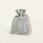 Beauty Home ΠΟΥΓΚΙ ΜΕ ΚΟΡΔΟΝΙ 12 x 17 cm  ΔΙΑΓΩΝΙΕΣ ΓΡΑΜΜΕΣ ΛΑΔΙ