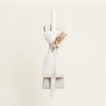 Beauty Home ΛΑΜΠΑΔΑ ΒΑΠΤΙΣΗΣ ΜΠΕΖ-ΕΚΡΟΥ ΧΡΥΣΟ ΛΟΥΡΕΞ ΜΕ ΑΠΟΞΗΡΑΜΕΝΑ