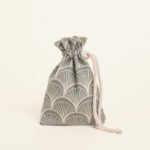 Beauty Home ΠΟΥΓΚΙ ΜΕ ΚΟΡΔΟΝΙ 12 x 17 cm ΛΑΔΙ ART DECO