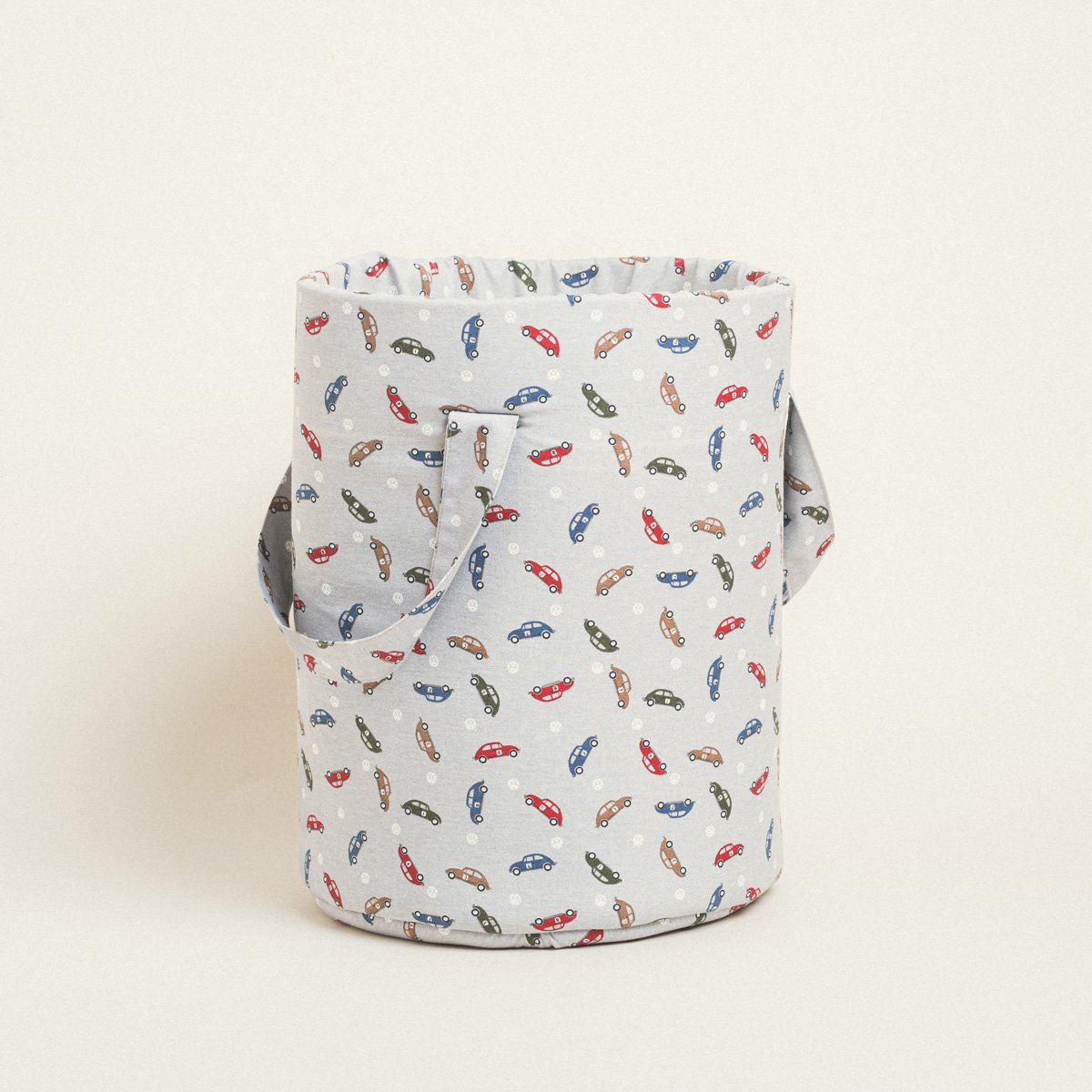 201e39d7-f0ea-4fd6-8c22-8ffe89b65056-3 Beauty Home ΣΑΚΟΣ ΚΥΛΙΝΔΡΟΣ 43 x 30 cm ΜΙΝΙ ΑΥΤΟΚΙΝΗΤΑΚΙΑ ΓΚΡΙ - Image 1