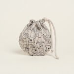 Beauty Home ΠΟΥΓΚΙ ΟΒΑΛ ΜΕ ΚΟΡΔΟΝΙ 13 x 14 cm ΠΕΡΙΓΡΑΜΜΑ ΣΚΥΛΑΚΙΑ