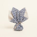 Beauty Home ΜΑΝΤΗΛΙ 27 x 27 cm ΜΙΝΙ ΜΠΛΕ ΚΥΜΑΤΑ