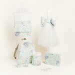 Beauty Home ΣΕΤ ΒΑΠΤΙΣΗΣ   ΠΟΠΛΙΝΑ ΑΝΘΗ ΣΕ ΒΕΡΑΜΑΝ ΦΟΝΤΟ