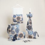 Beauty Home ΣΕΤ ΒΑΠΤΙΣΗΣ ΜΠΛΕ ΜΑΝΤΑΛΑ