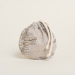 Beauty Home ΠΟΥΓΚΙ ΟΒΑΛ ΜΕ ΚΟΡΔΟΝΙ 13 x 14 cm ΧΑΡΤΗΣ VINTAGE