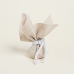 Beauty Home ΜΑΝΤΗΛΙ 27 x 27 cm ΟΨΗ ΛΙΝΟΥ ΕΚΡΟΥ