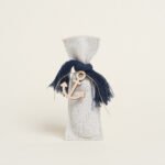 Beauty Home ΠΟΥΓΚΙ ΜΑΚΡΟΣΤΕΝΟ 6 x 19 cm – ΚΕΝΤΗΜΑ ΡΟΜΒΟ ΓΚΡΙ