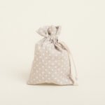 Beauty Home ΠΟΥΓΚΙ ΜΕ ΚΟΡΔΟΝΙ 12 x 17 cm  ΛΕΥΚΟ ΠΟΥΑ