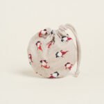 Beauty Home ΠΟΥΓΚΙ ΟΒΑΛ ΜΕ ΚΟΡΔΟΝΙ 13 x 14 cm ΜΙΝΙ ΝΑΝΟΙ