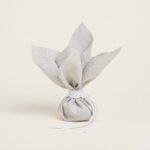 Beauty Home ΜΑΝΤΗΛΙ 27 x 27 cm ΓΚΡΙ ΑΣΗΜΙ LUREX