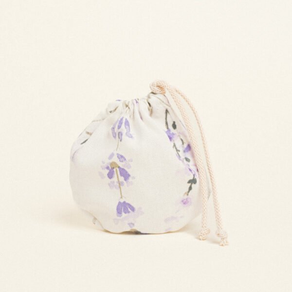 Beauty Home ΠΟΥΓΚΙ ΟΒΑΛ ΜΕ ΚΟΡΔΟΝΙ 13 x 14 cm ΛΕΒΑΝΤΑ ΟΨΗ ΑΚΟΥΑΡΕΛΑΣ