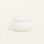 Beauty Home ΚΕΡΑΜΙΚΗ ΜΠΙΖΟΥΤΙΕΡΑ ΜΑΚΑΡΟΝ 6,5 x 5 cm ΛΕΥΚΟ