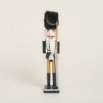 Beauty Home ΚΑΡΥΟΘΡΑΥΣΤΕΣ ΜΑΥΡΟΙ ΜΕ ΓΟΥΝΙΝΟ ΚΑΠΕΛΟ 38 CM