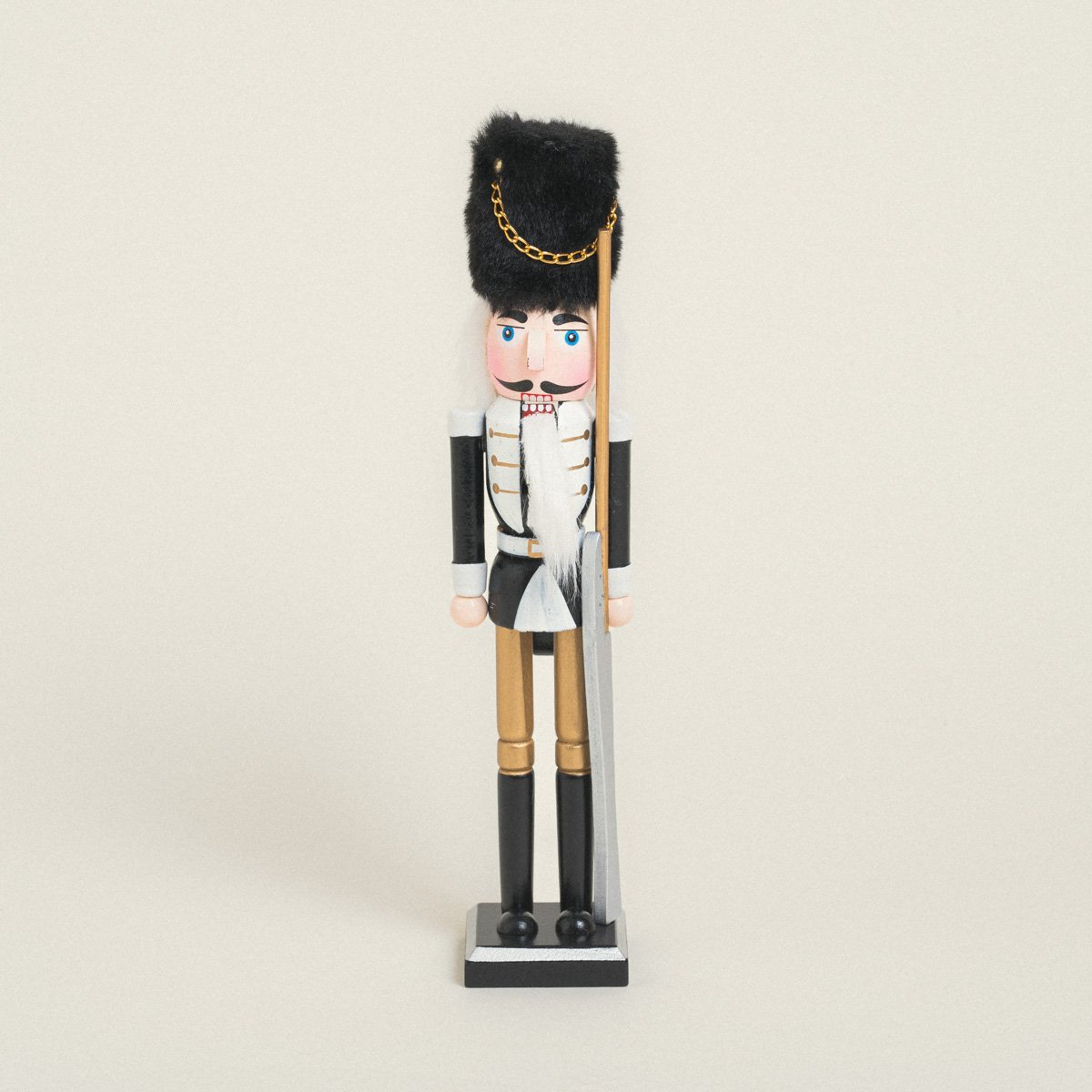 5b857c4c-1a25-4de4-8223-0249b673b017 Beauty Home ΚΑΡΥΟΘΡΑΥΣΤΕΣ ΜΑΥΡΟΙ ΜΕ ΓΟΥΝΙΝΟ ΚΑΠΕΛΟ 38 CM - Image 1