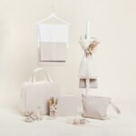 Beauty Home ΣΕΤ ΒΑΠΤΙΣΗΣ ΜΠΕΖ ΧΡΥΣΟ LUREX