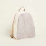 Beauty Home BACKPACK 43x35x23cm ΔΙΑΓΩΝΙΕΣ ΓΡΑΜΜΕΣ ΜΠΕΖ